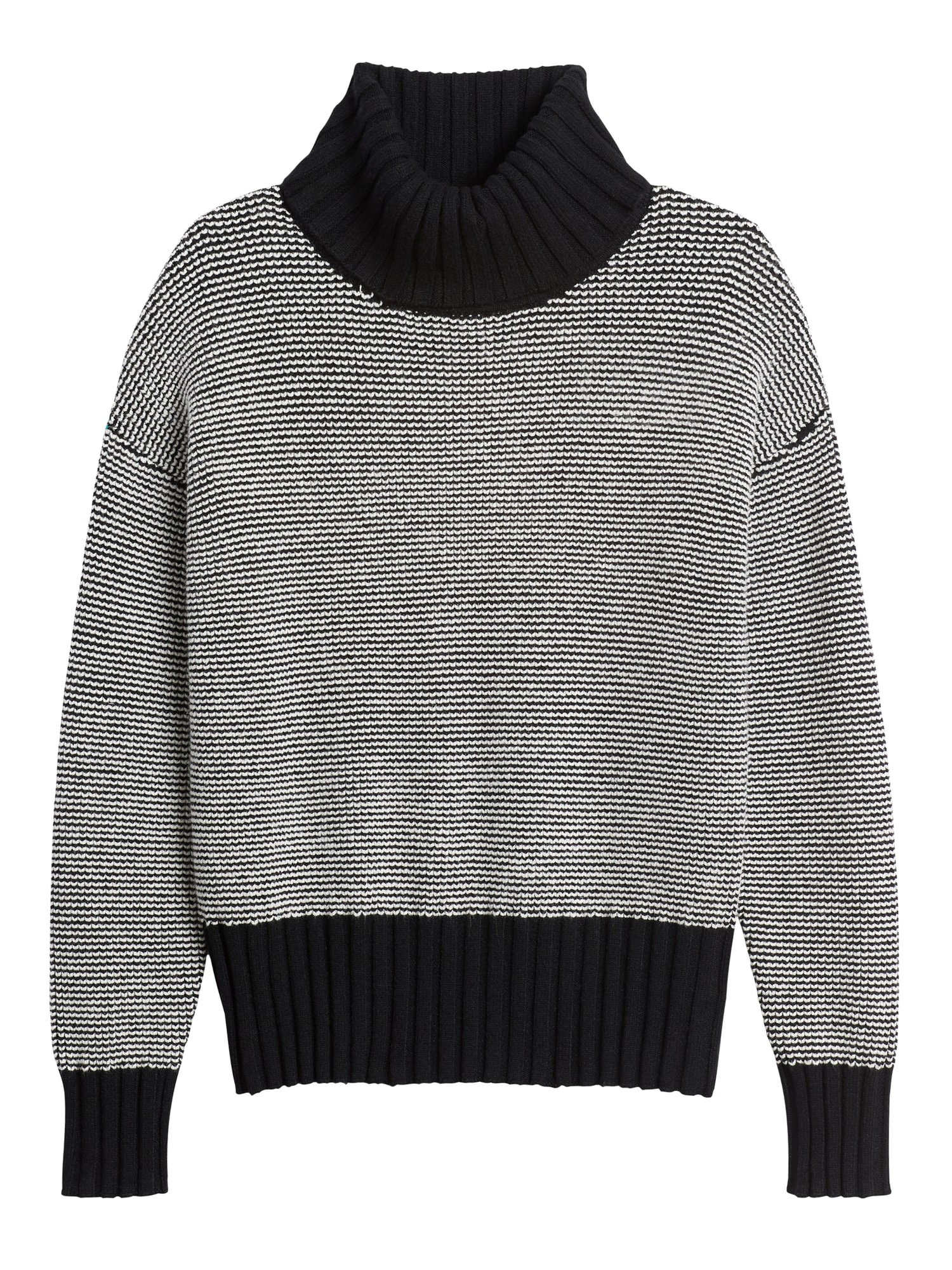 Petite Chunky Turtleneck Sweater Banana Republic
