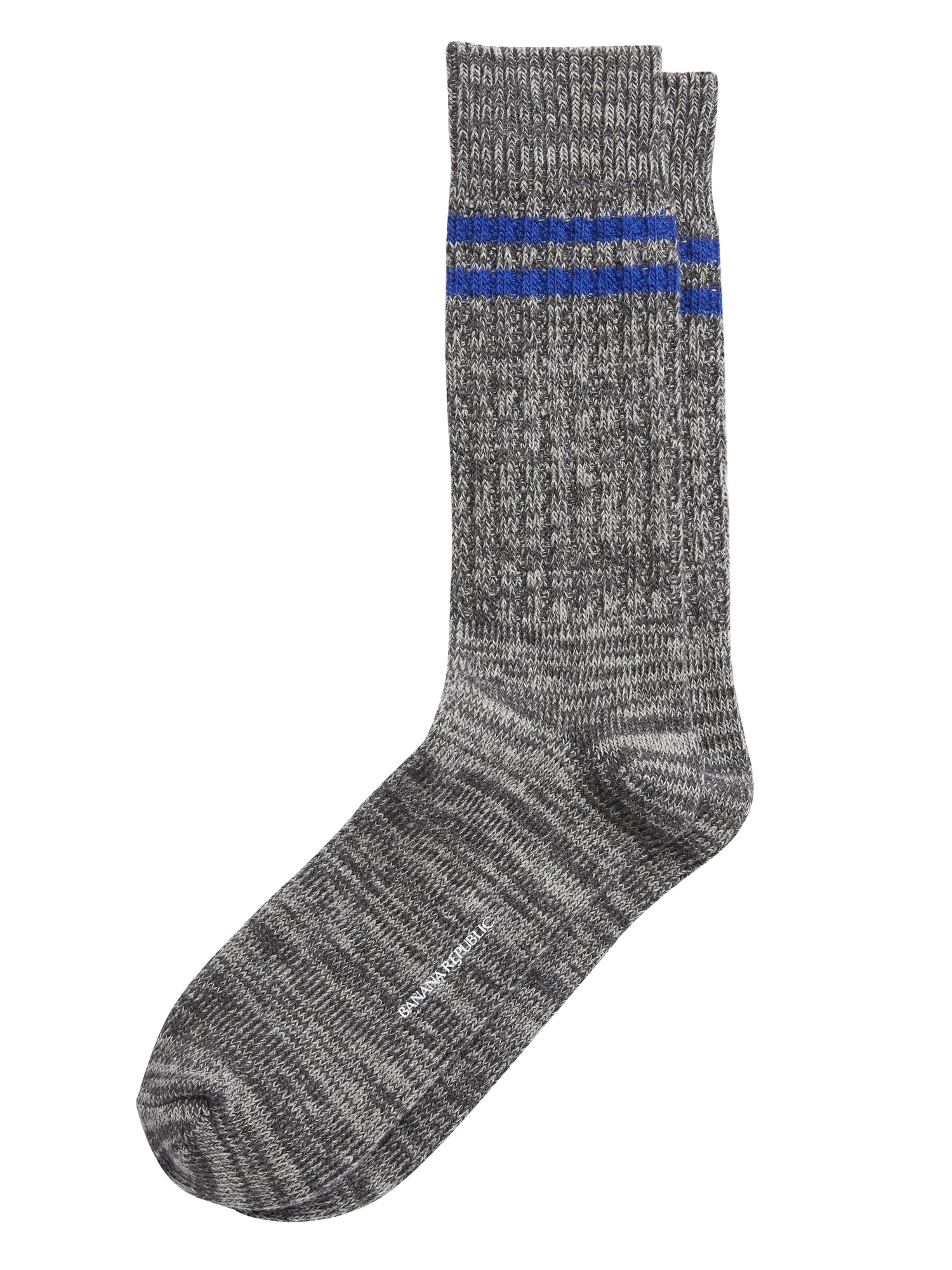 Space Dye Stripe Boot Sock