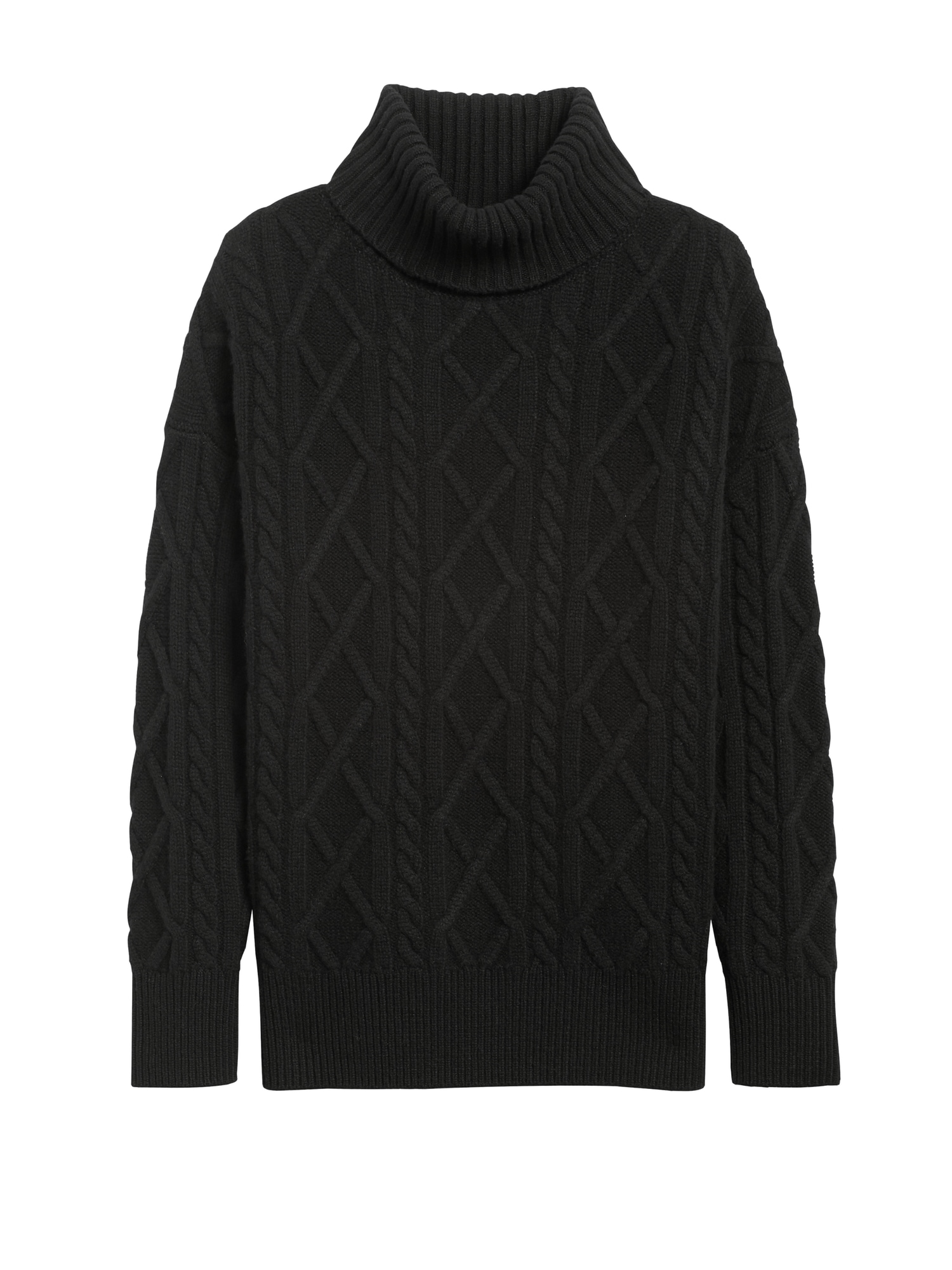 Sweater Black Cashmere Knit