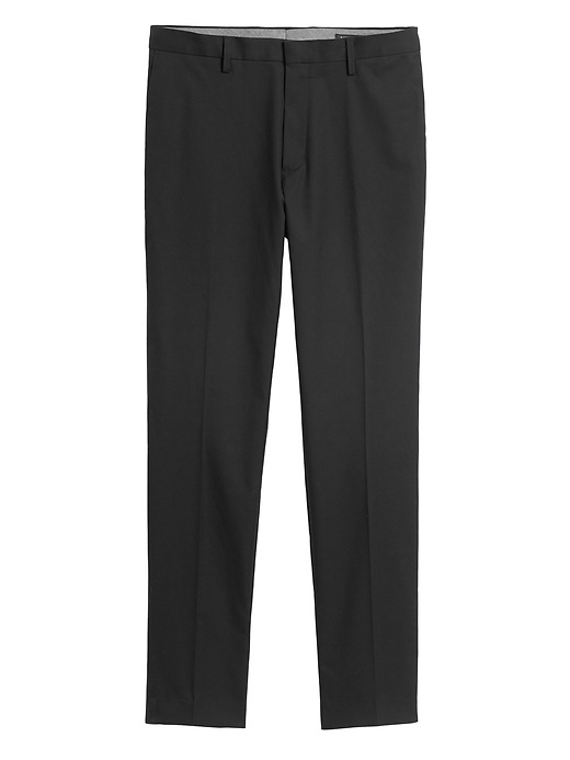 Image number 3 showing, Slim Solid Non-Iron Stretch Pant