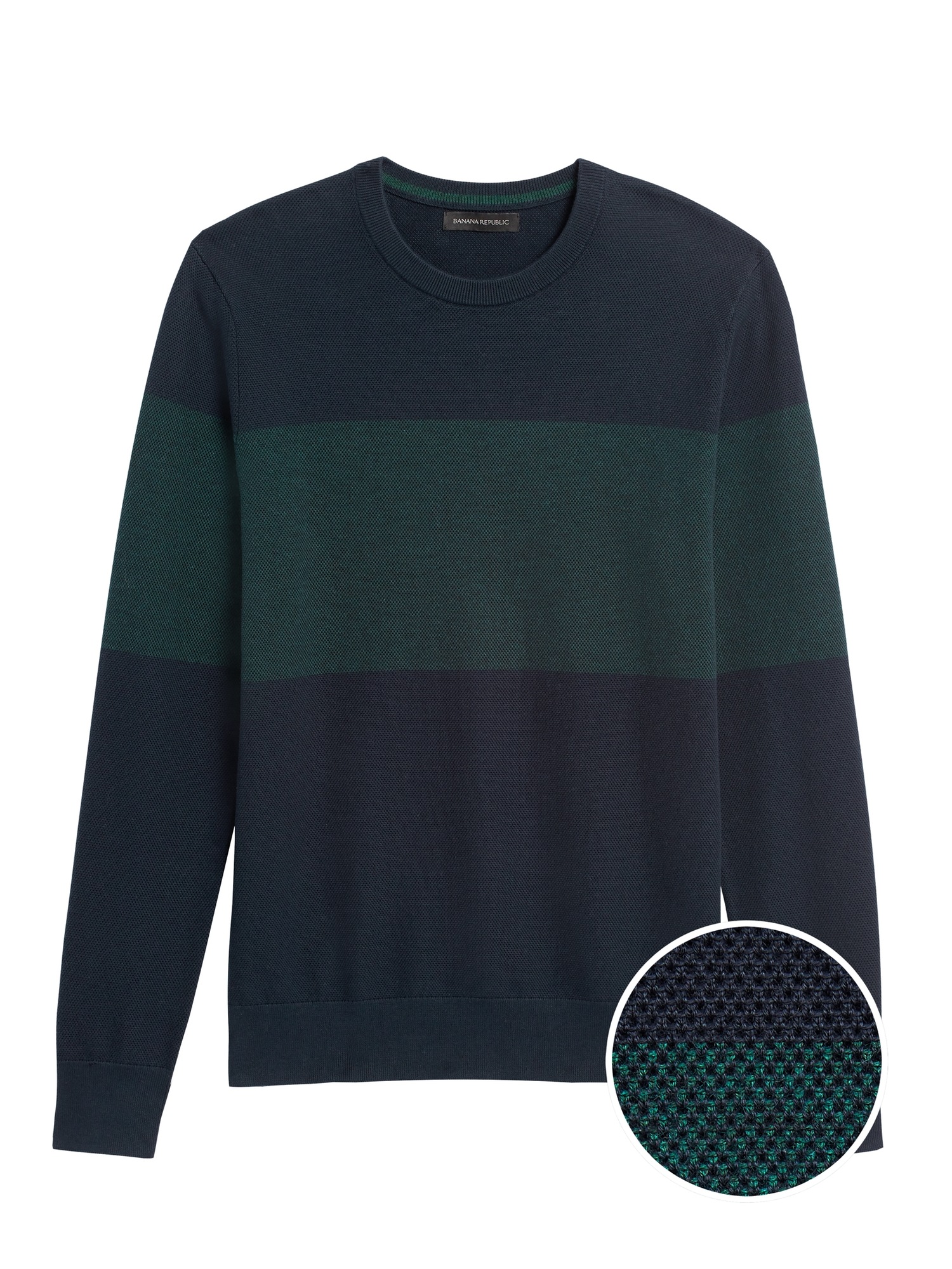 SUPIMA® Cotton Crew-Neck Sweater