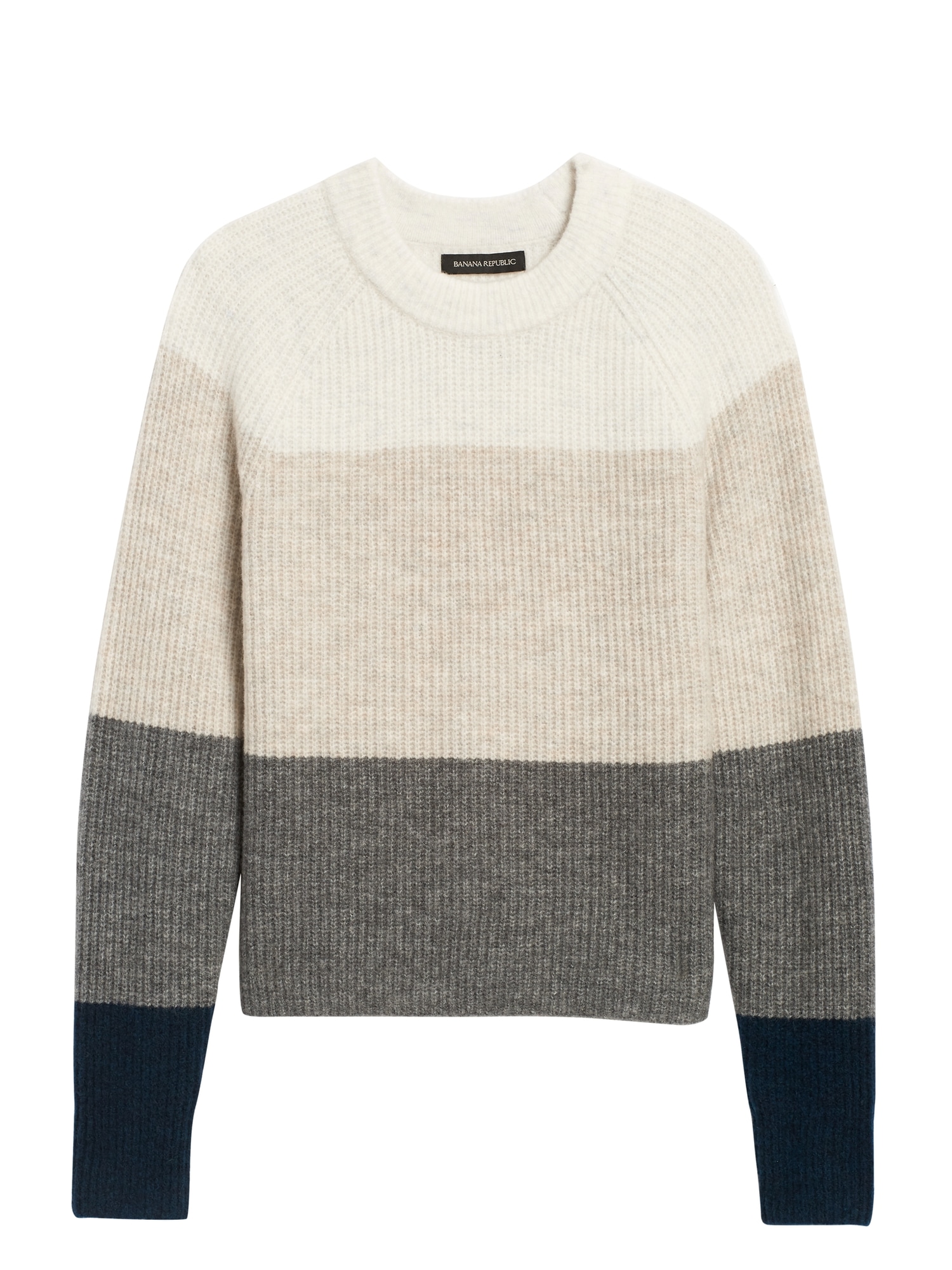Aire Color-Blocked Sweater | Banana Republic