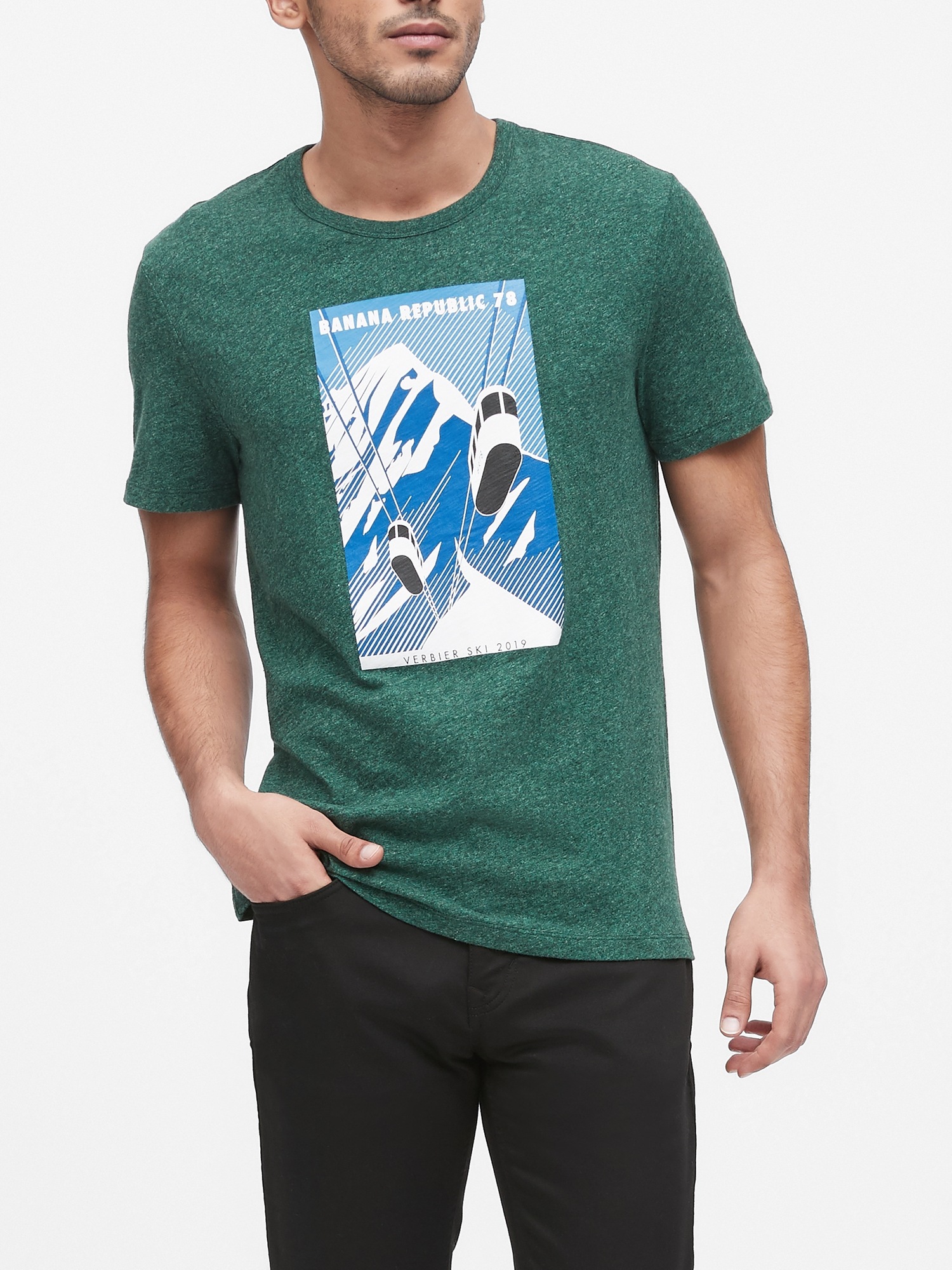 Ski Gondola Graphic T-Shirt
