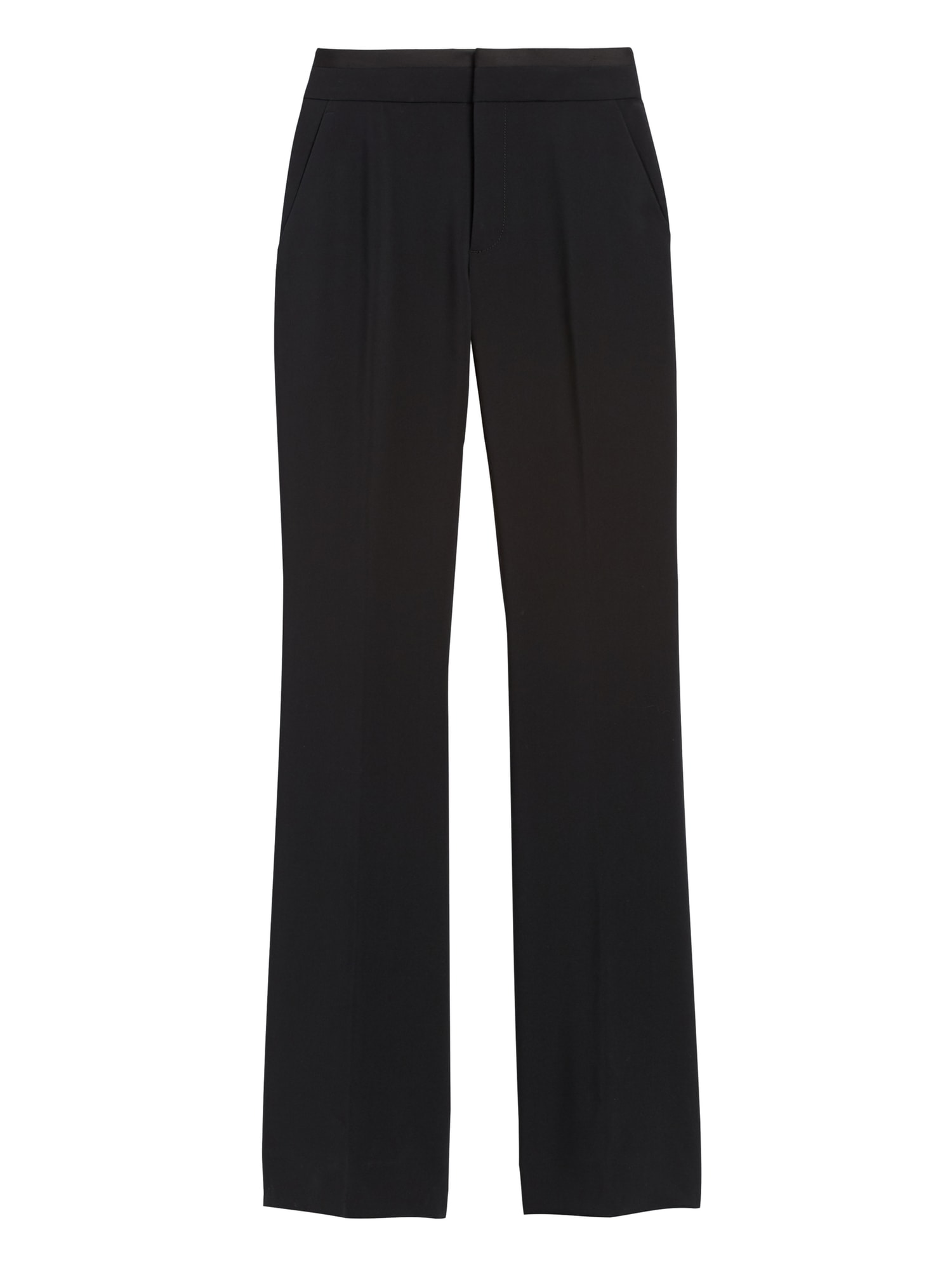 womens high waisted tuxedo pants