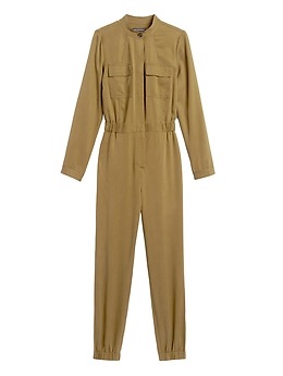 TENCEL™ Flight Jumpsuit | Banana Republic