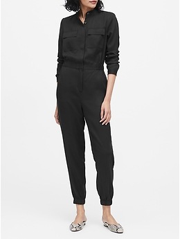 TENCEL™ Flight Jumpsuit | Banana Republic