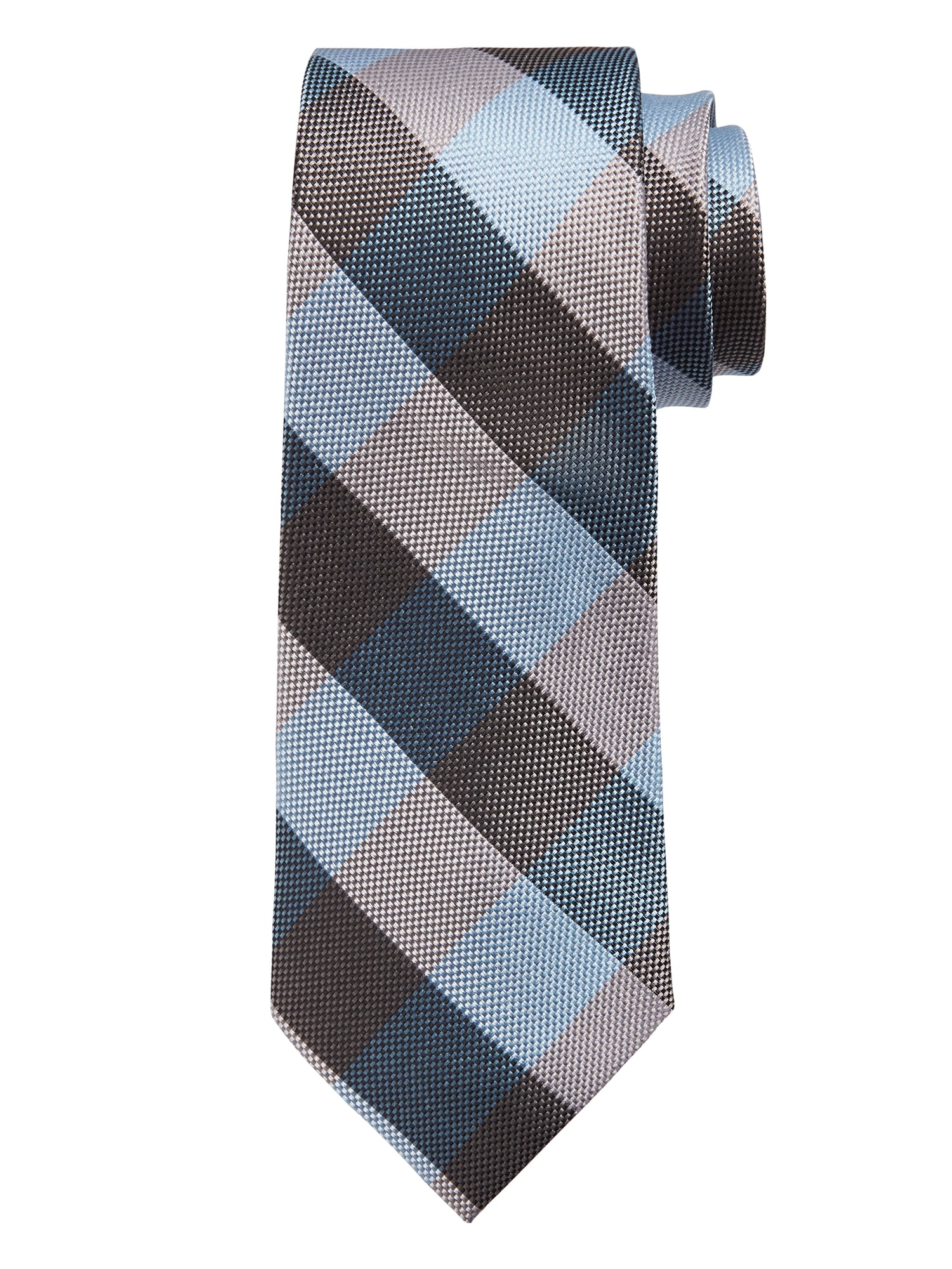 Woven Check Nanotex® Tie