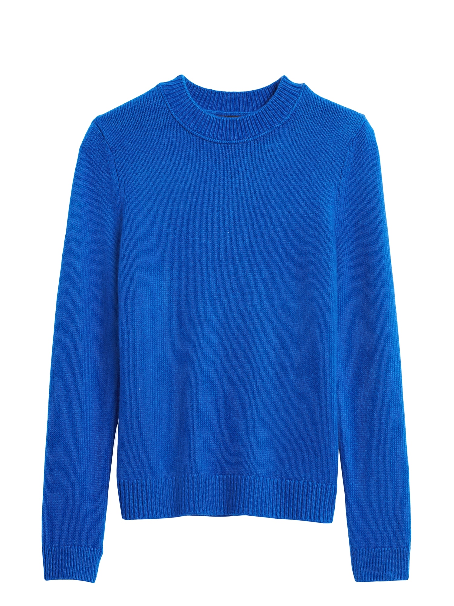 banana republic sweater ネイビー 90s Cotton-Blend Crew-Neck Sweater | Banana Republic