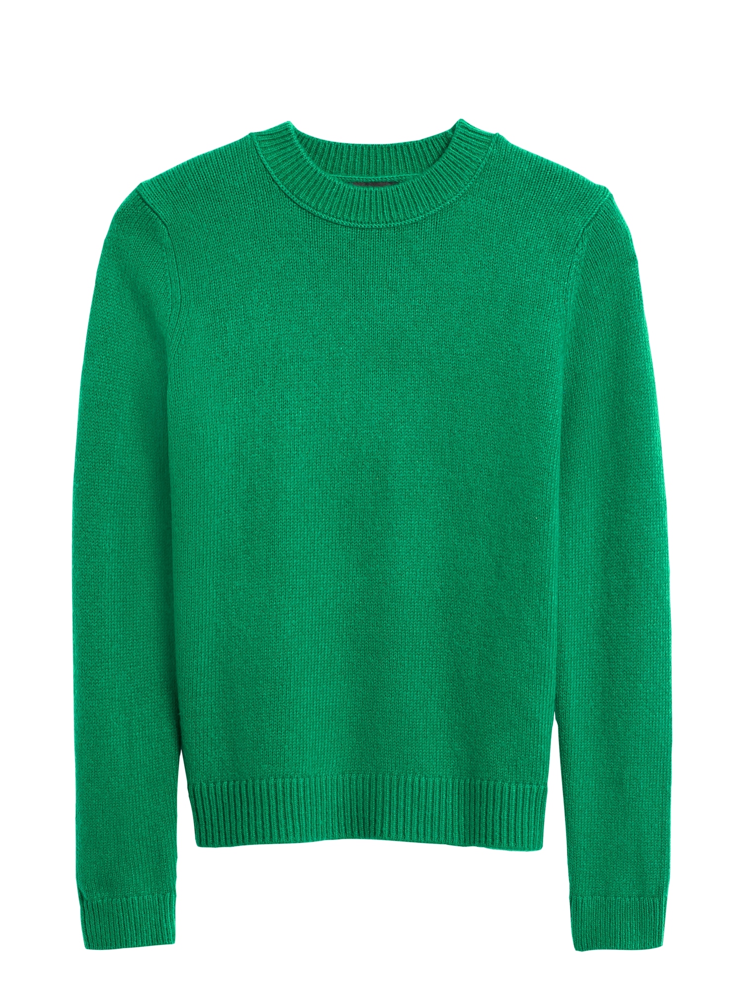Cotton-Blend Crew-Neck Sweater