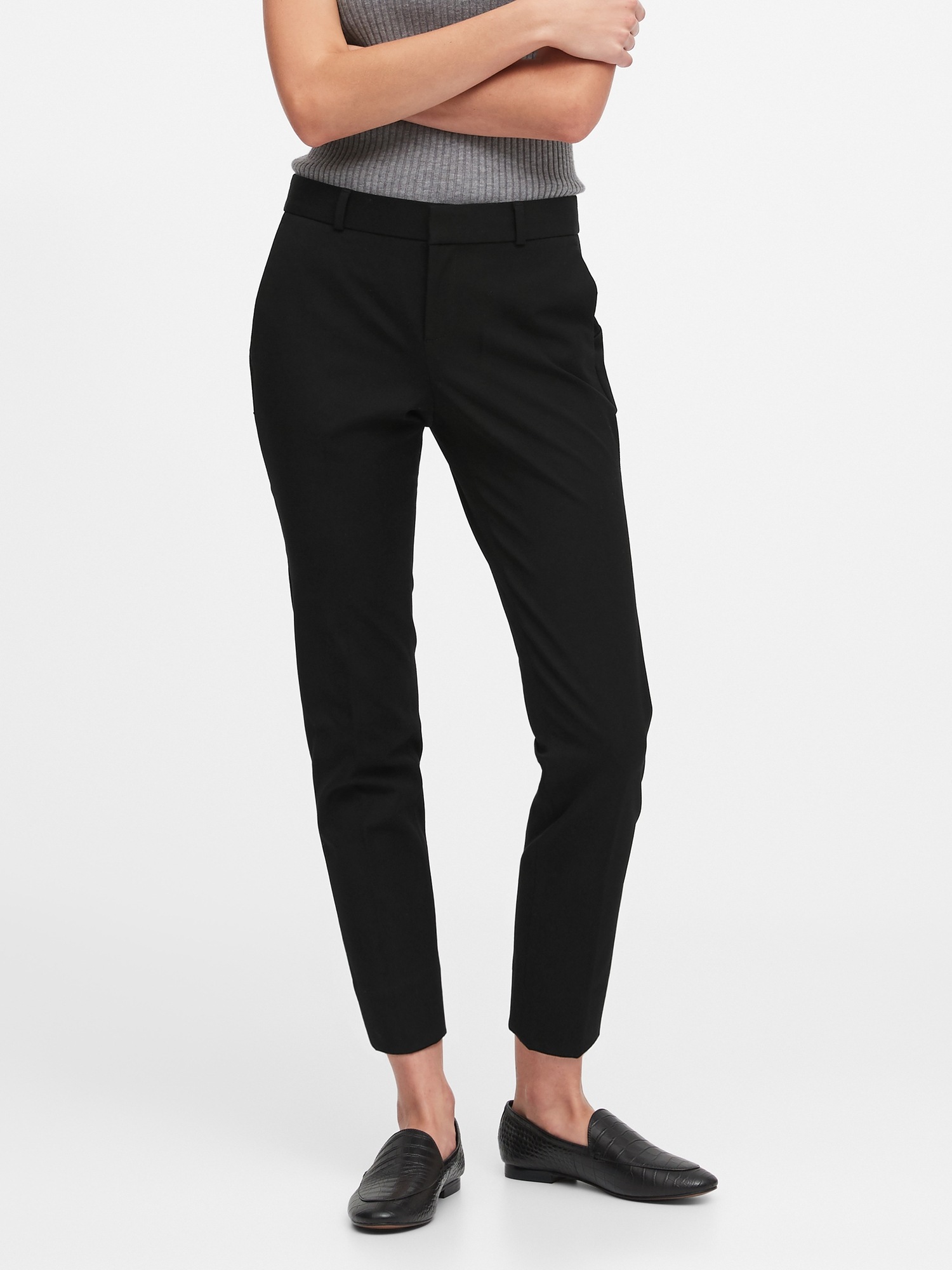 Banana Republic Avery Straight-Fit Ankle Pant Banana Republic Avery Straight-Fit Ankle Pant