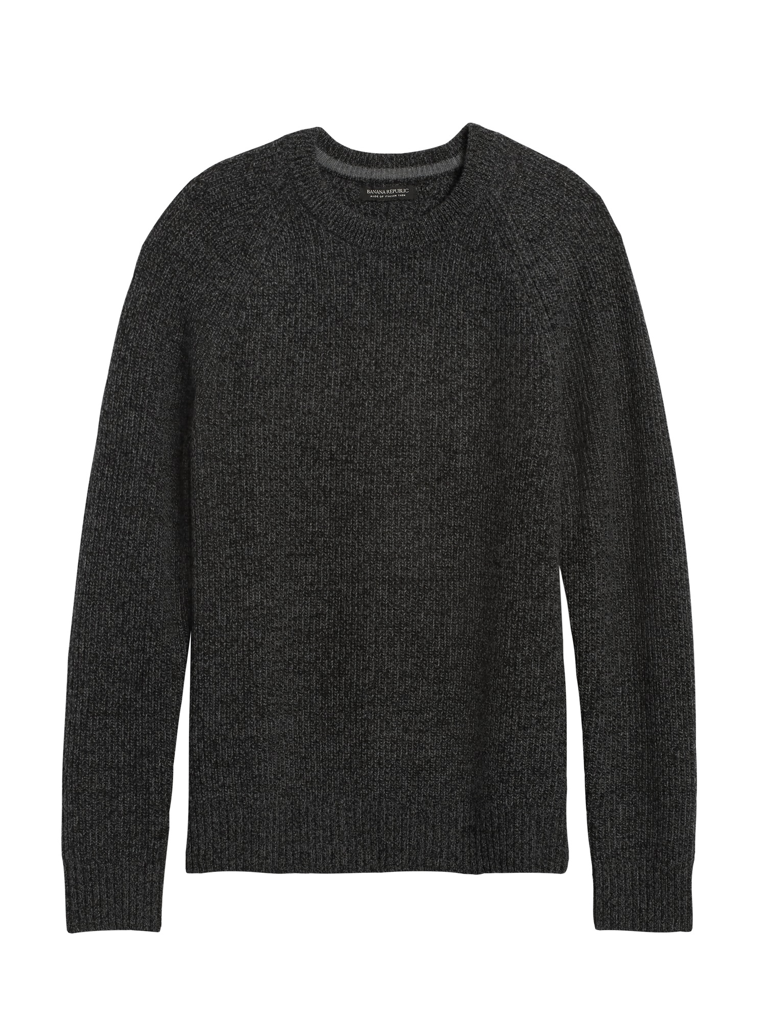 Ribbed Crew-Neck Sweater | Banana Republic