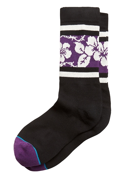 Banana Republic Stance &#124 Barbed Aloha Crew Sock. 1