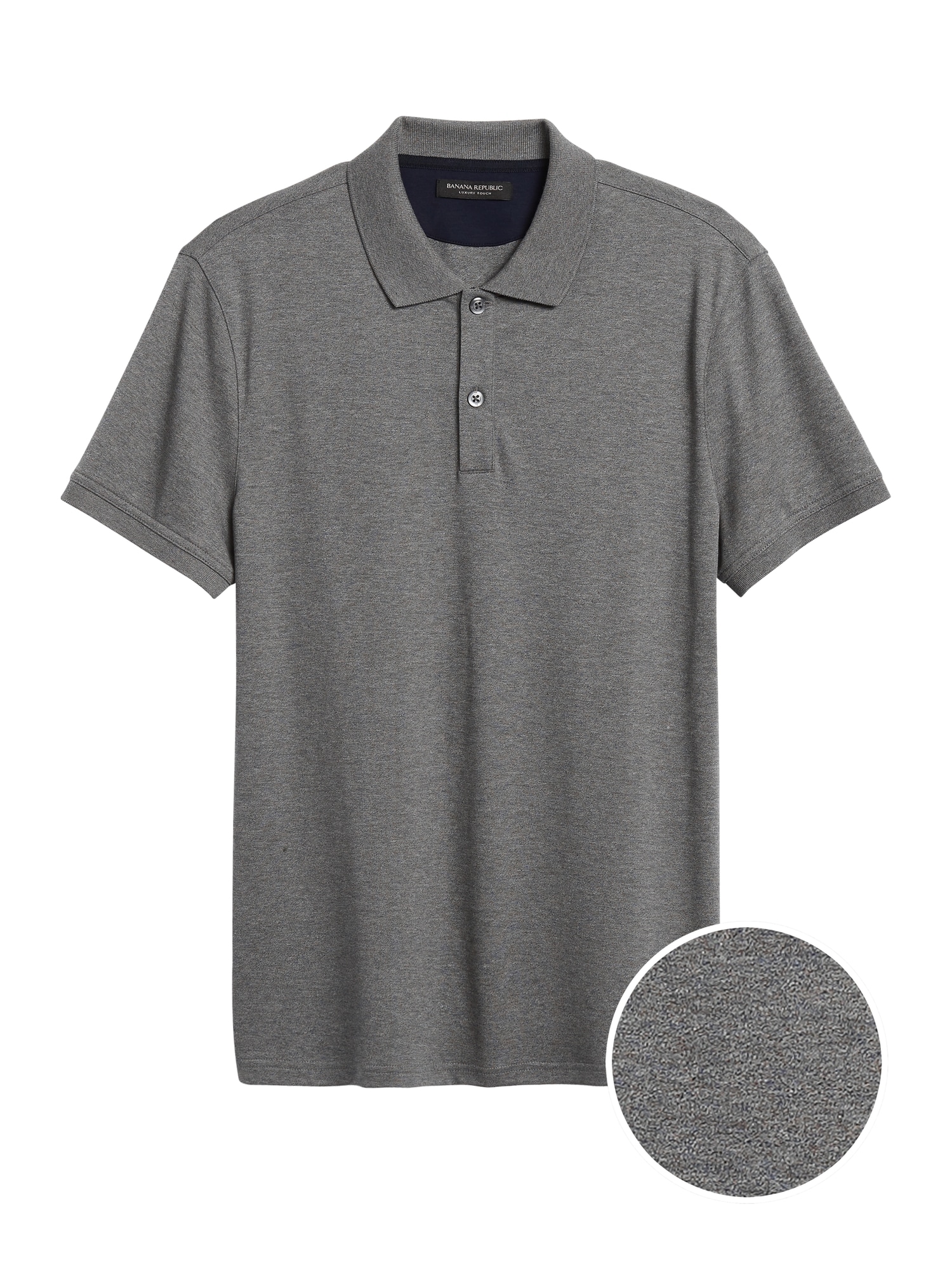 banana republic luxury touch polo