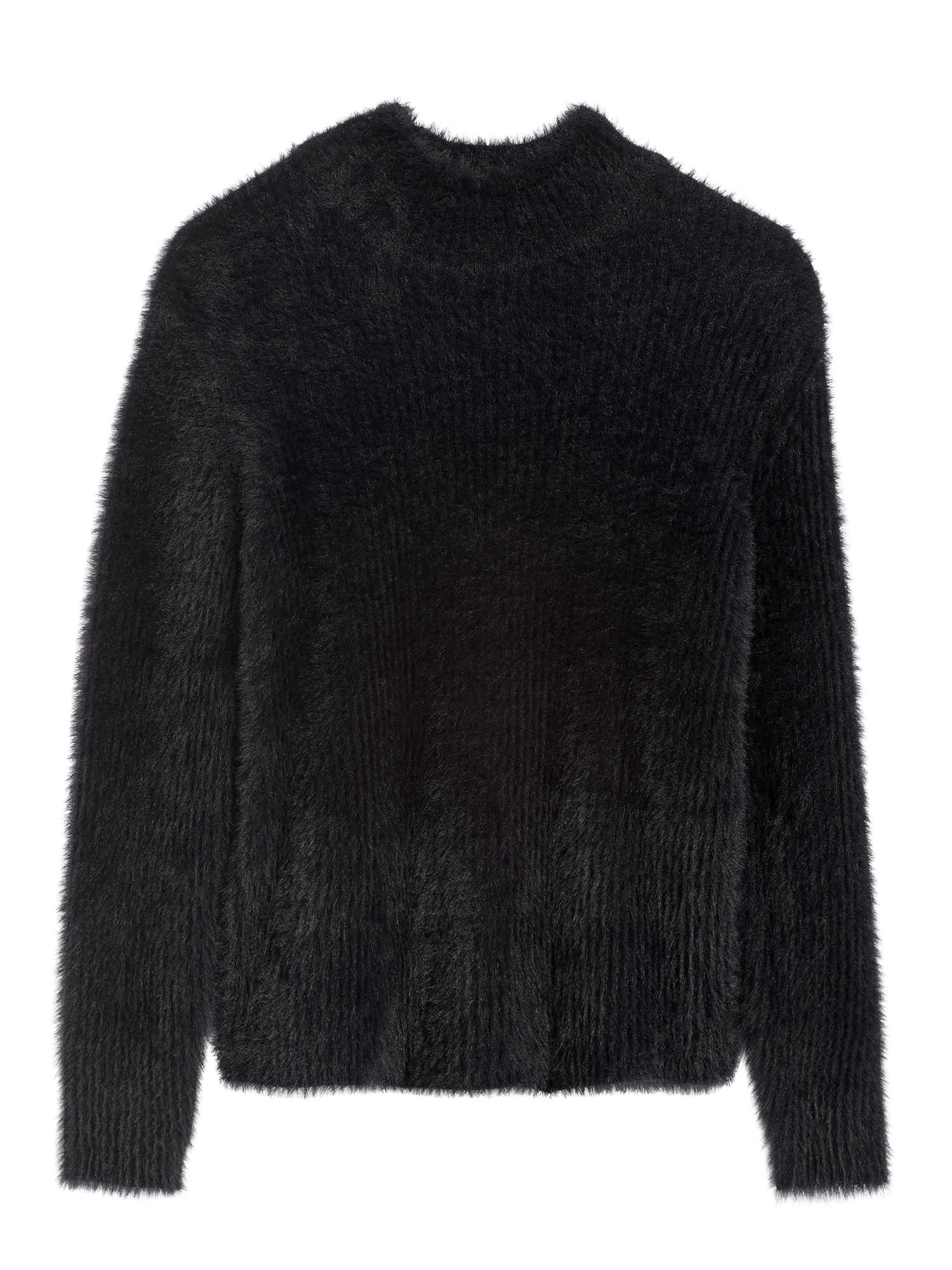 Cropped Fuzzy Sweater Banana Republic