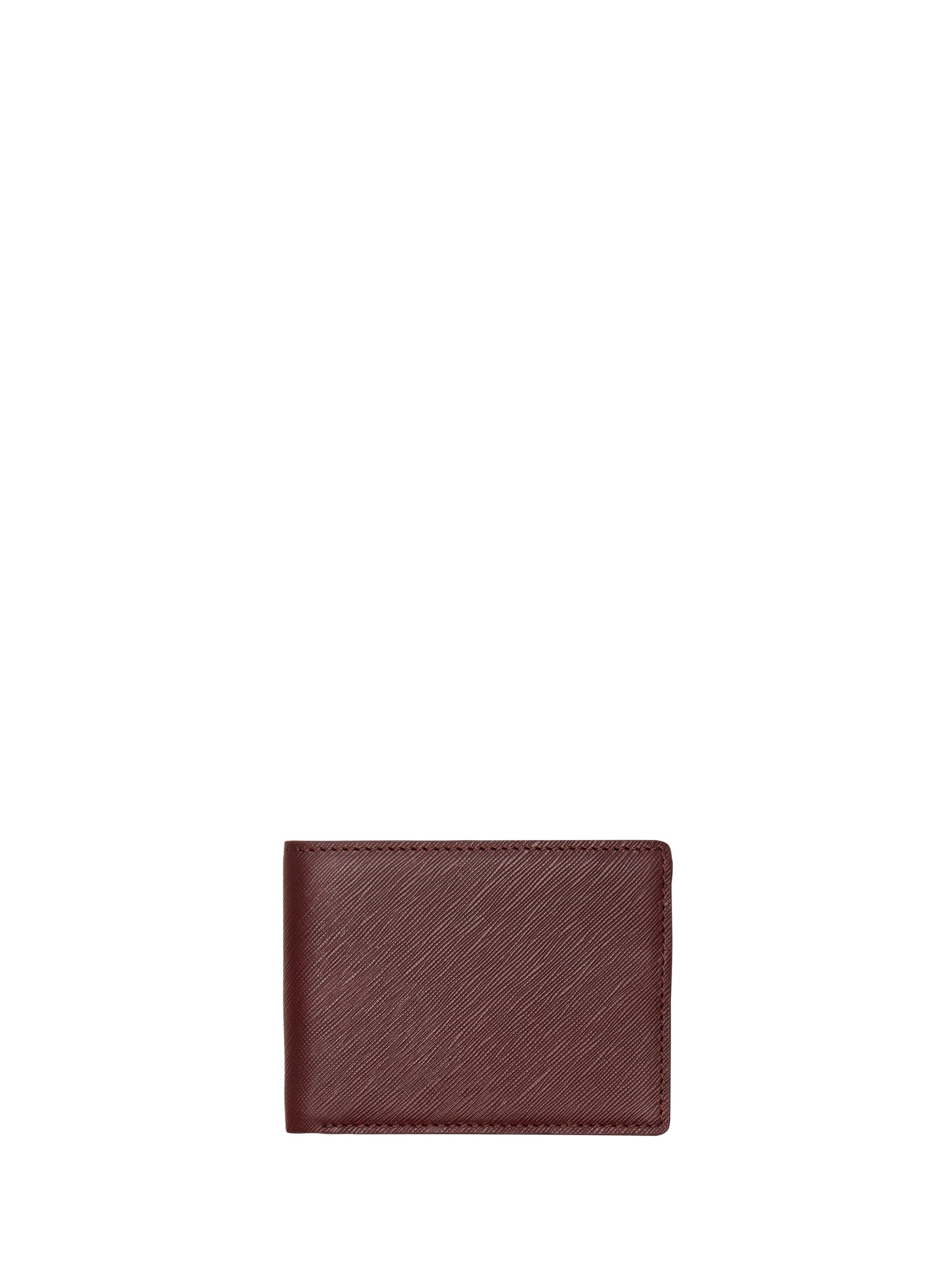 Saffiano Leather Billfold Wallet