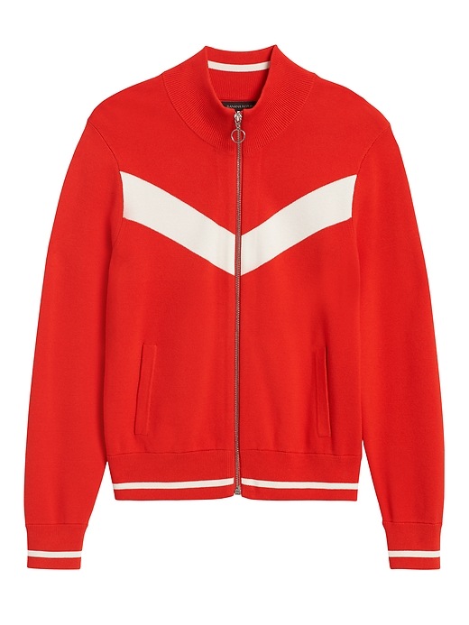 Banana republic track jacket best sale