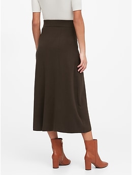 A-Line Maxi Sweater Skirt | Banana Republic