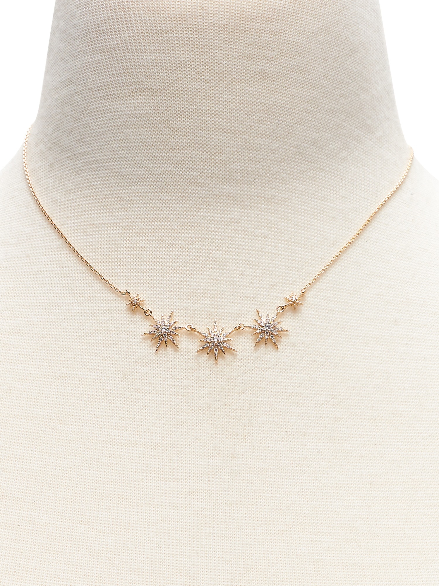 Snowflake Charm Pendant Necklace Banana Republic