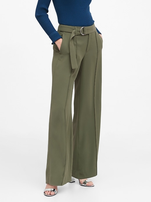 Banana Republic High Rise Wide Leg Utility Pant 518066022