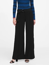 High-Rise Wide-Leg Utility Pant | Banana Republic