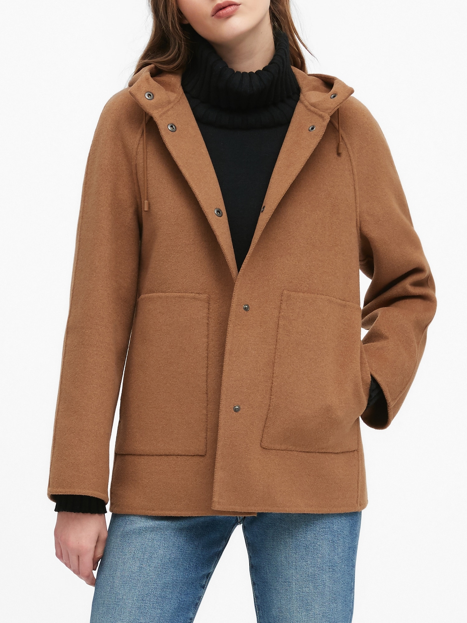 Double-Faced Hooded Jacket