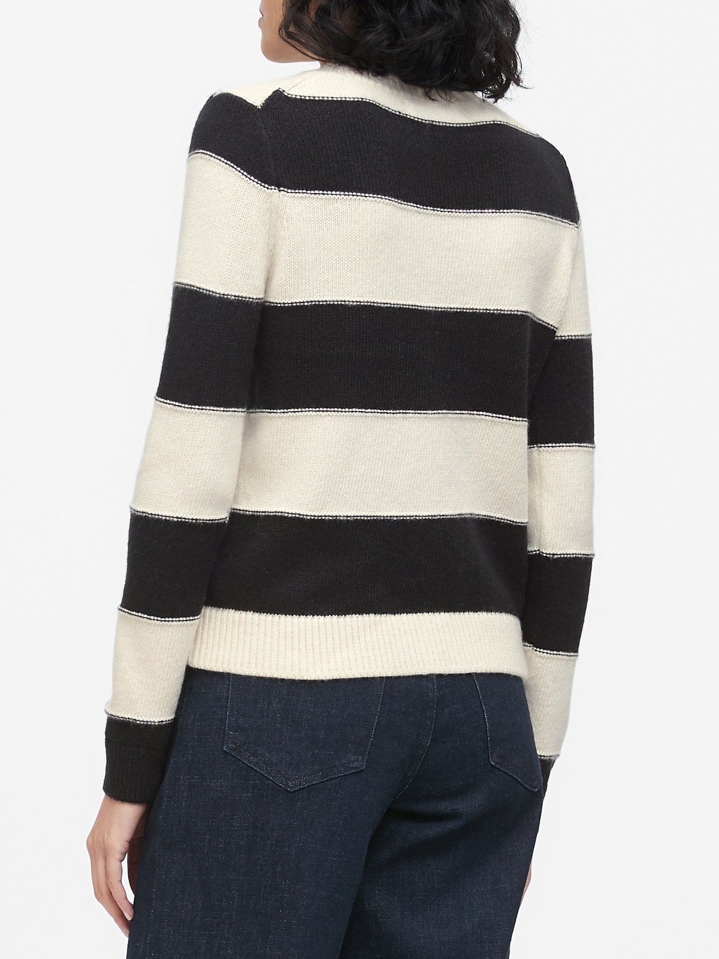 Petite Rugby Stripe Sweater