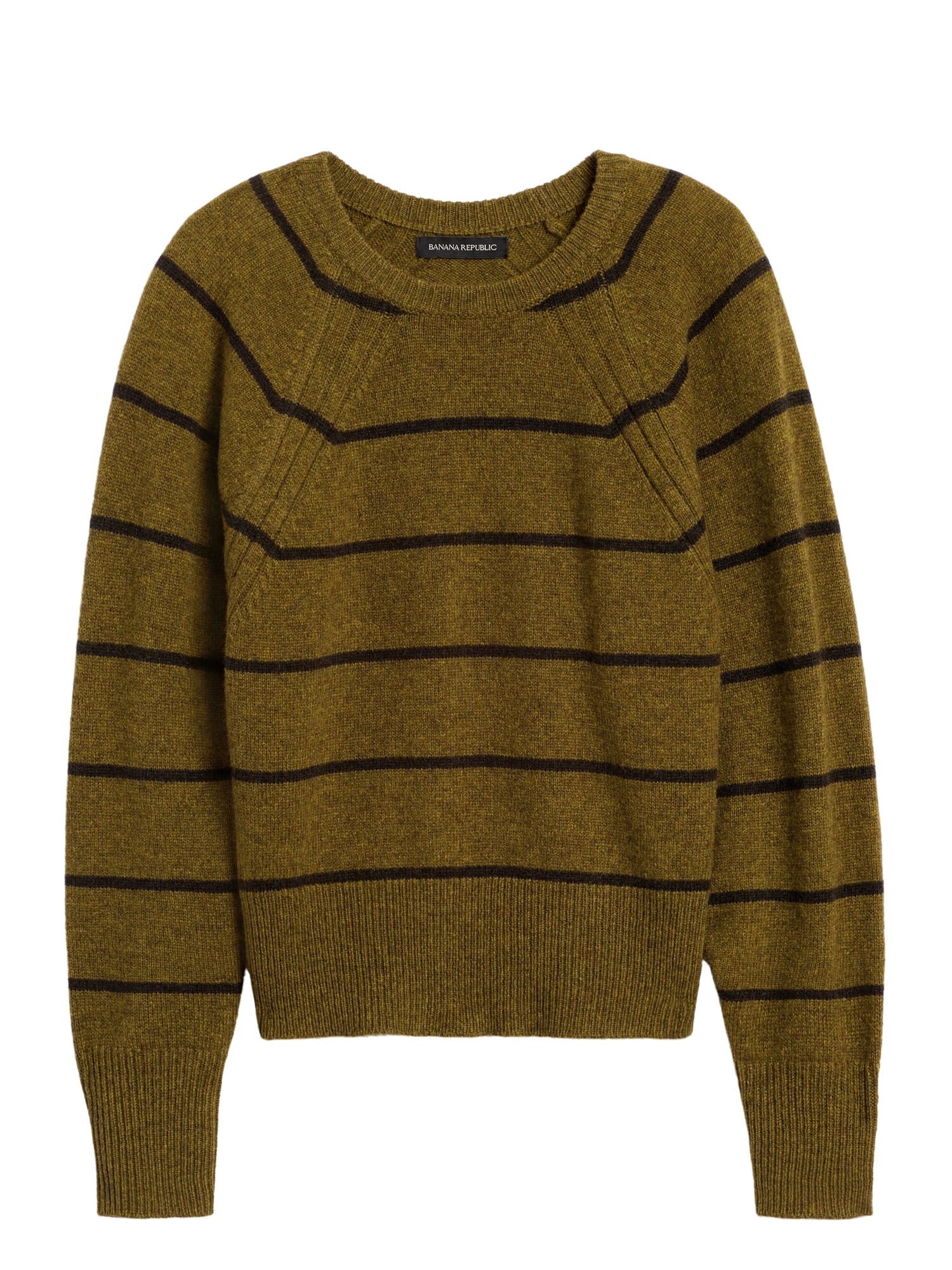 Merino-Blend Dolman-Sleeve Sweater