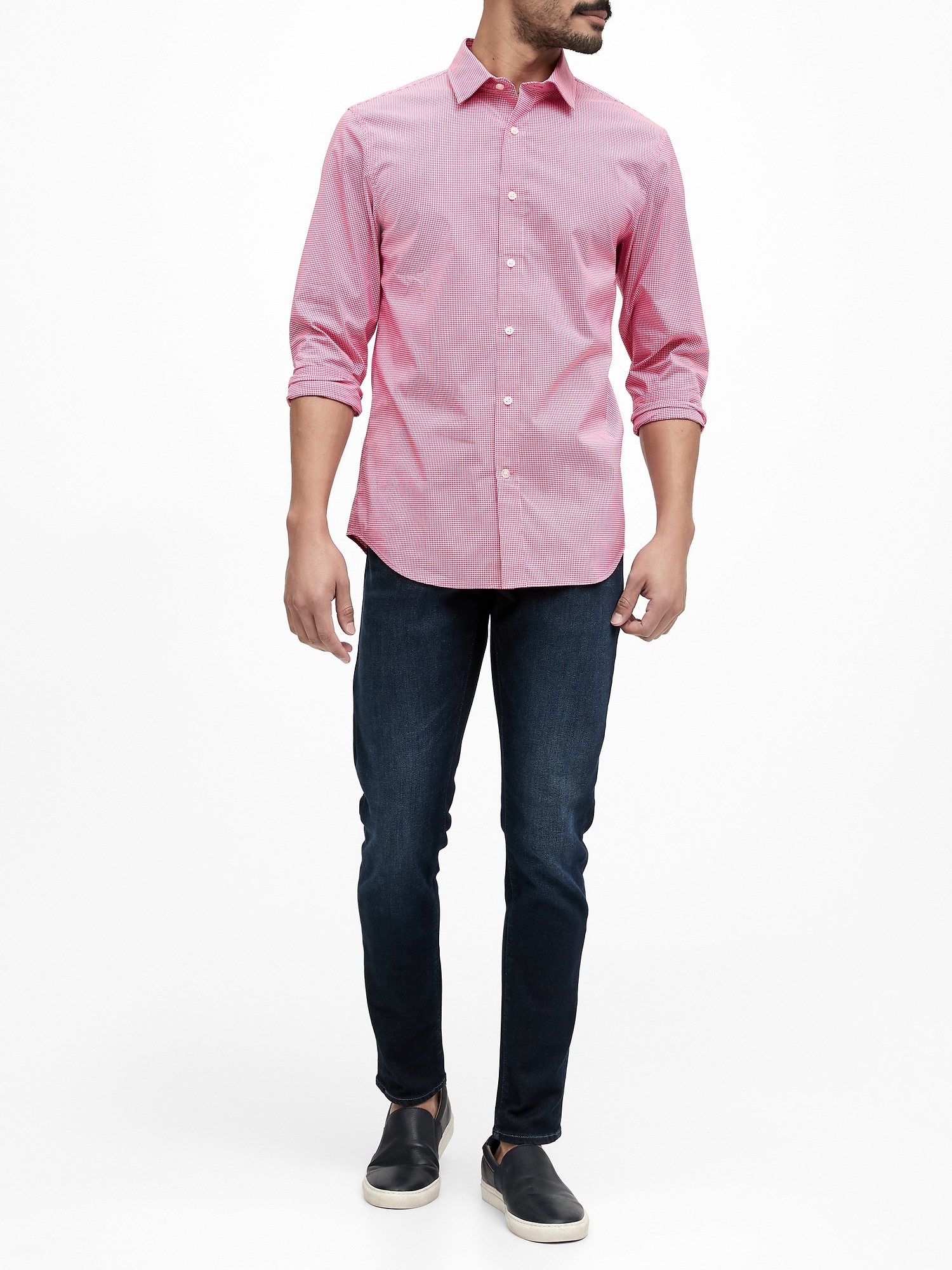 banana republic stretch shirt