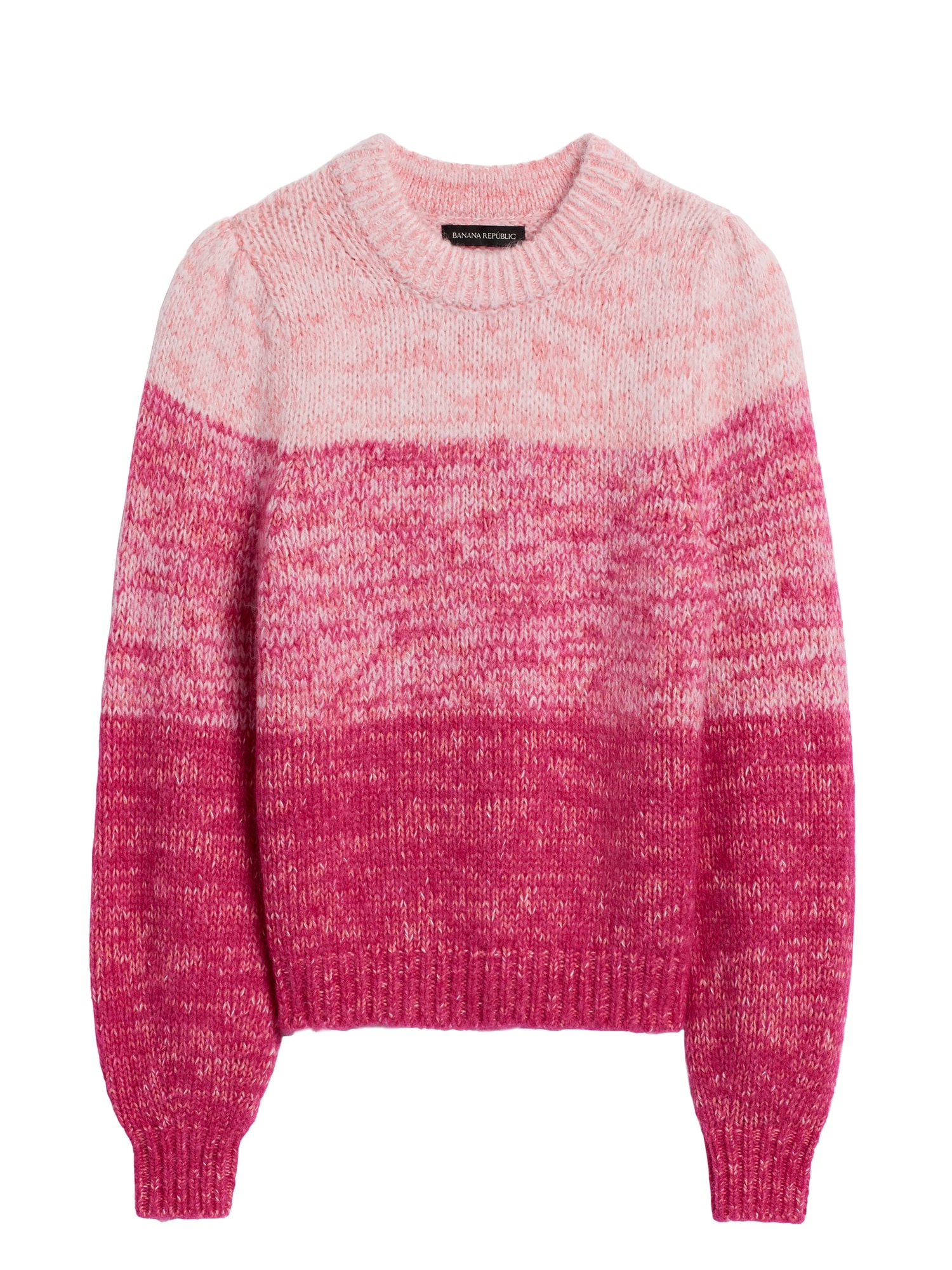 Cropped Ombré Sweater
