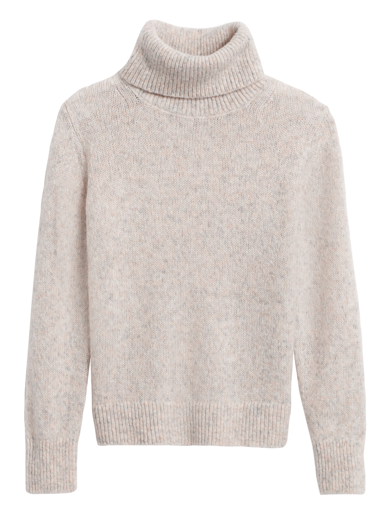 Merino-Blend Turtleneck Sweater