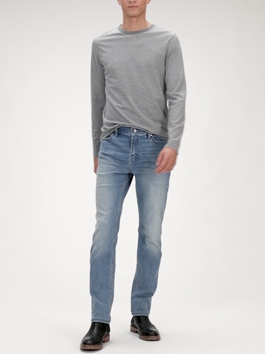 Slim Rapid Movement Denim Jean with COOLMAX® Technology