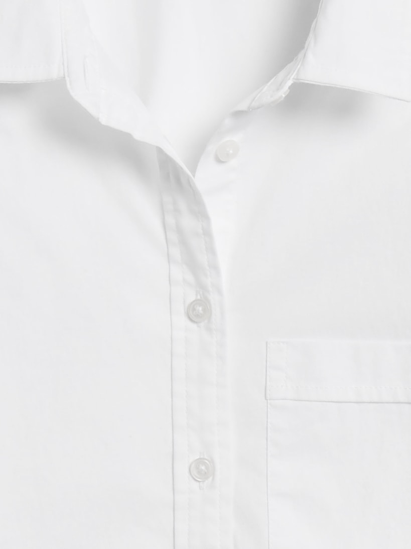 banana republic poplin shirt