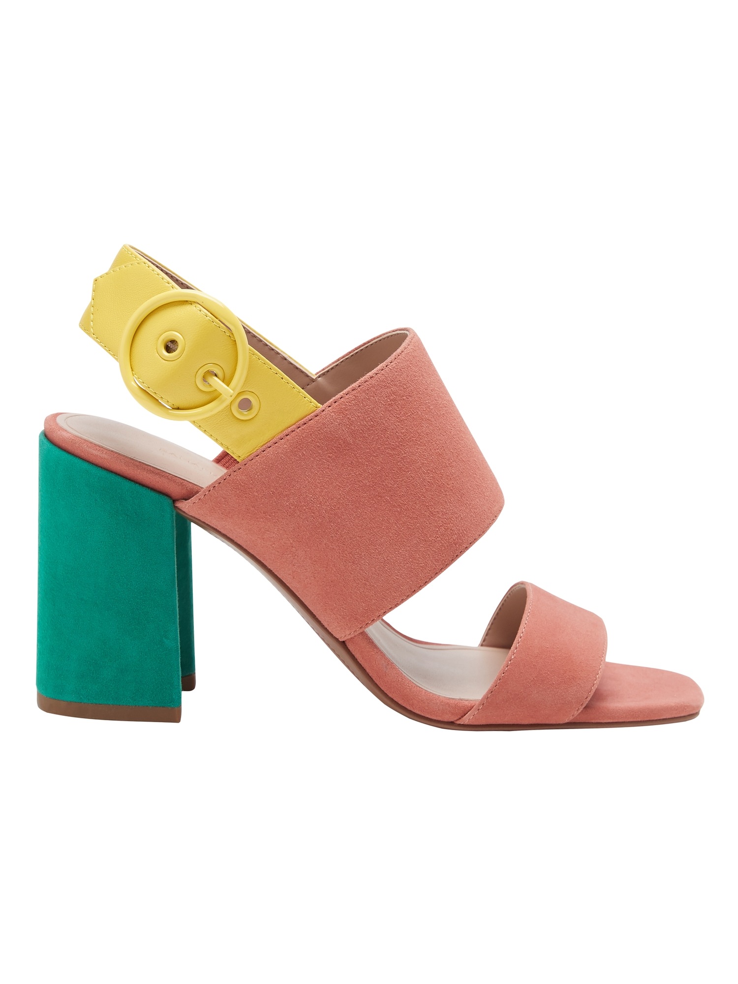 banana republic block heel sandal