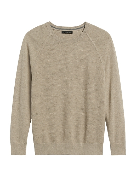 SUPIMA Cotton Crew Neck Sweater Banana Republic