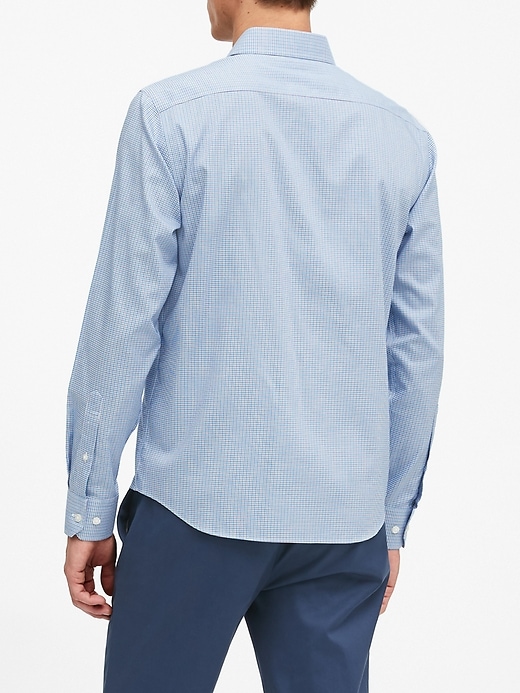 green emerald velvet dress Men's Untucked Caribbean Dress Shirt (Light Blue Button Down) – Twillory main image 0