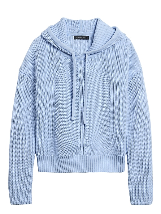 Cropped Sweater Hoodie
