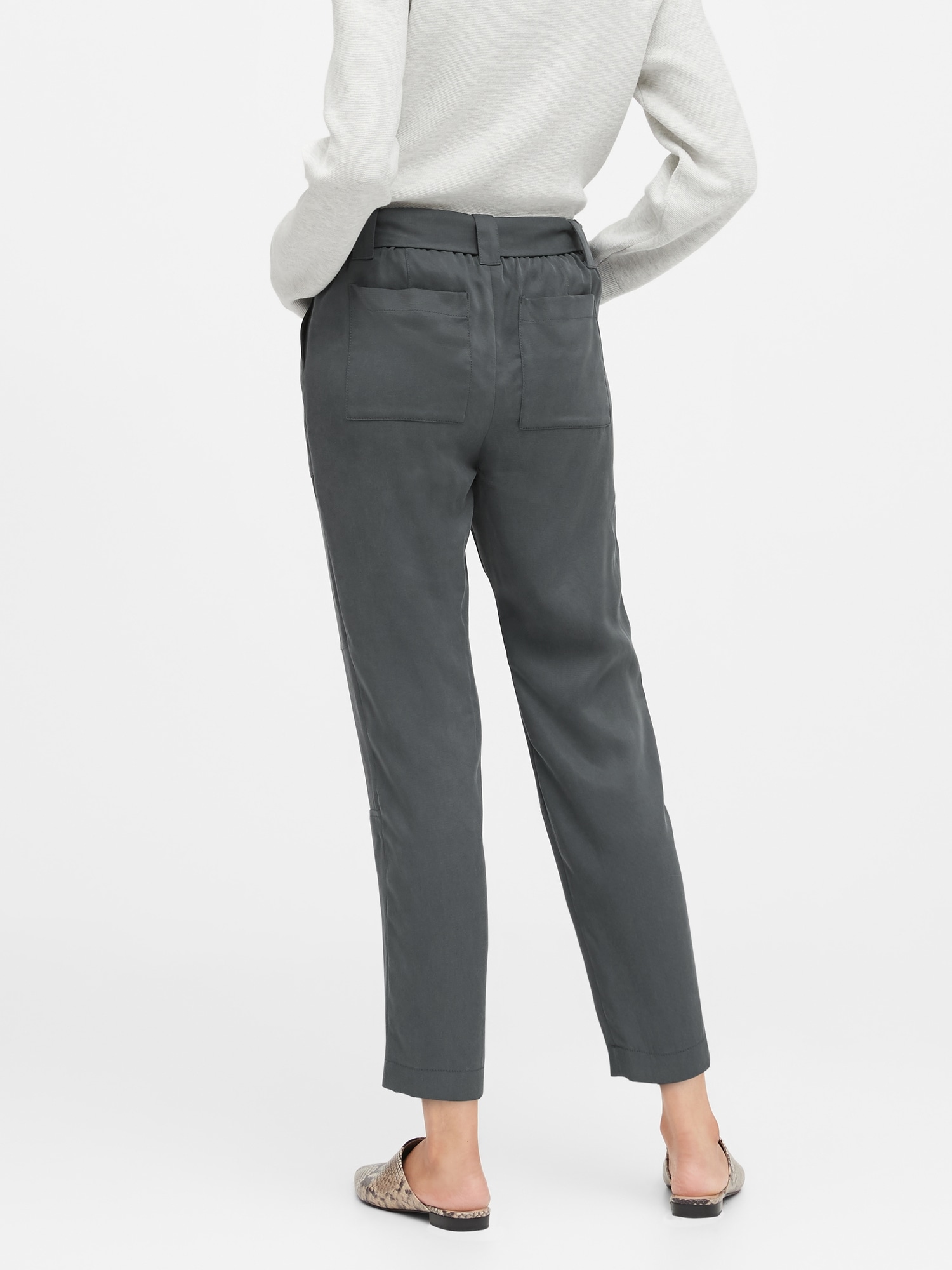 gap tencel joggers