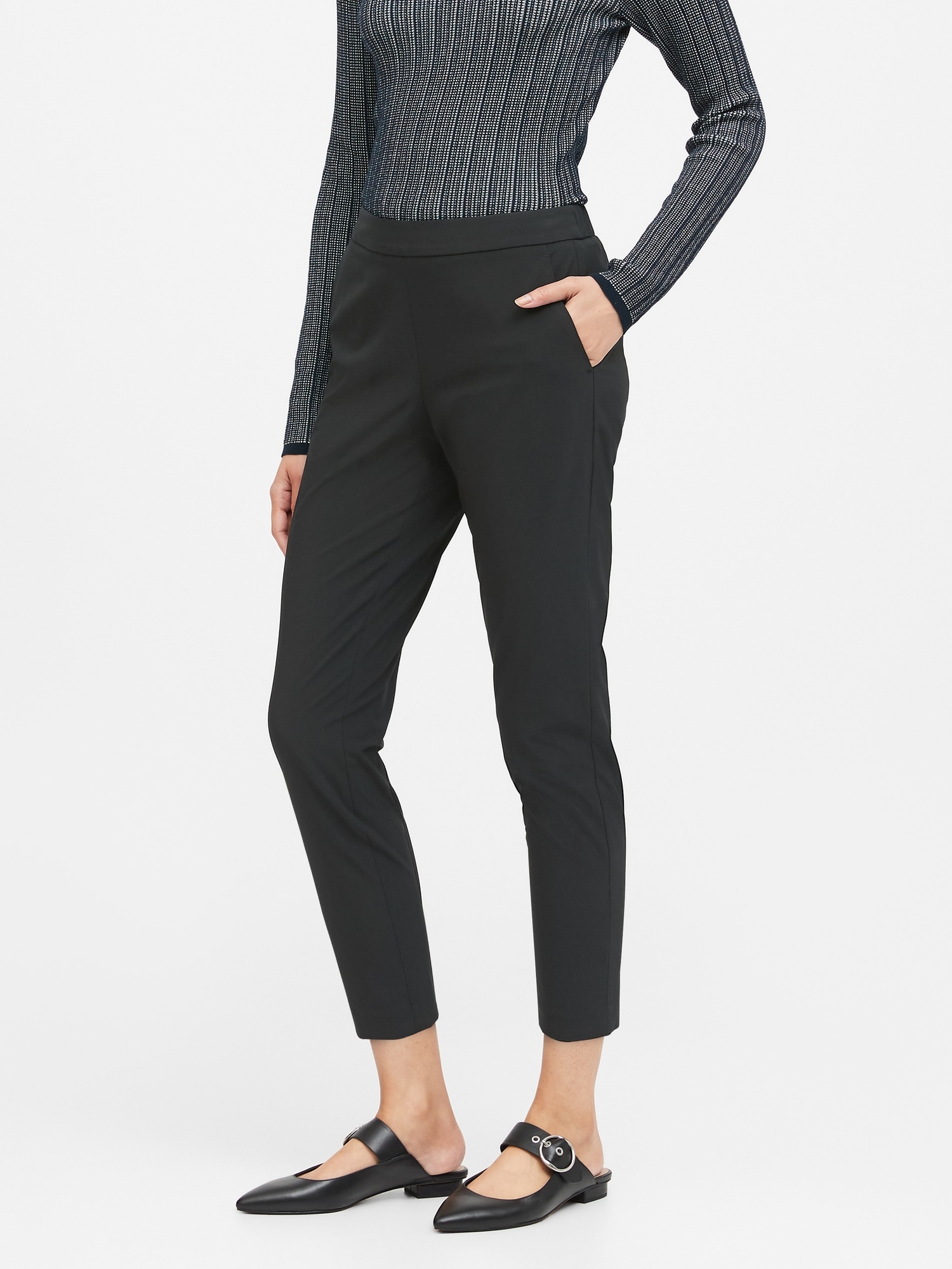 Petite Hayden Tapered-Fit Performance Pant