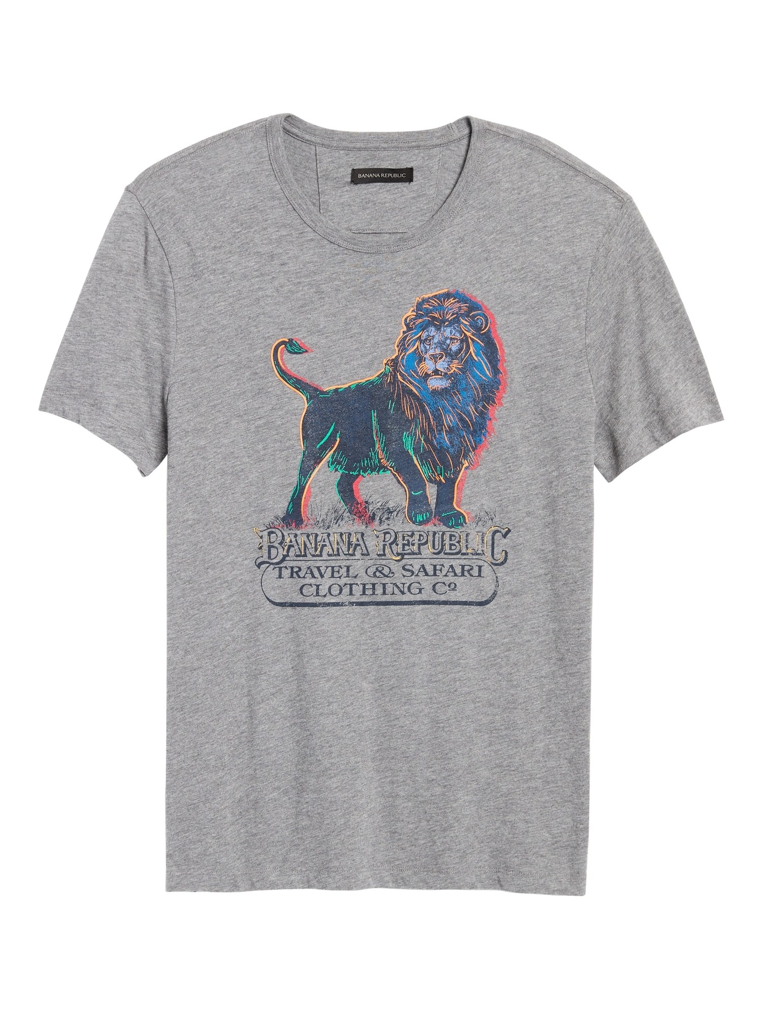 Lion Graphic T Shirt Banana Republic