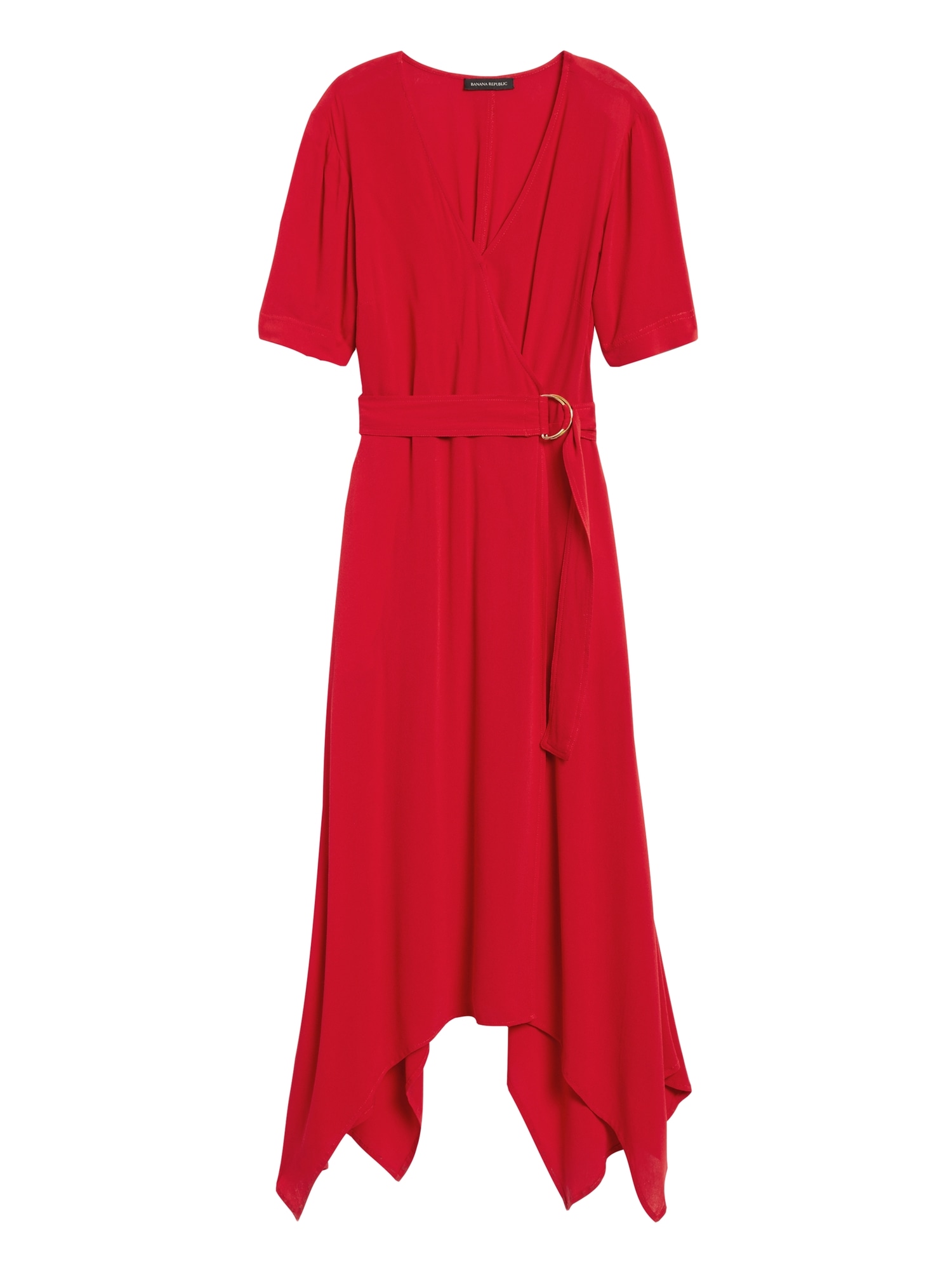 handkerchief wrap dress