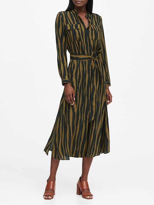 banana republic utility shirt dress Cotton Poplin Utility Shirt Dress