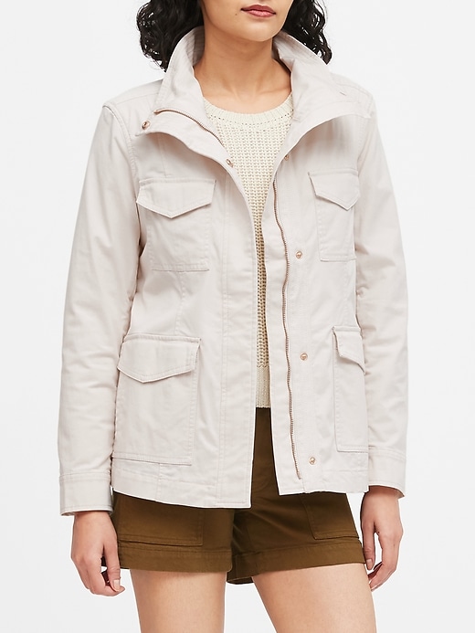 petite utility jacket