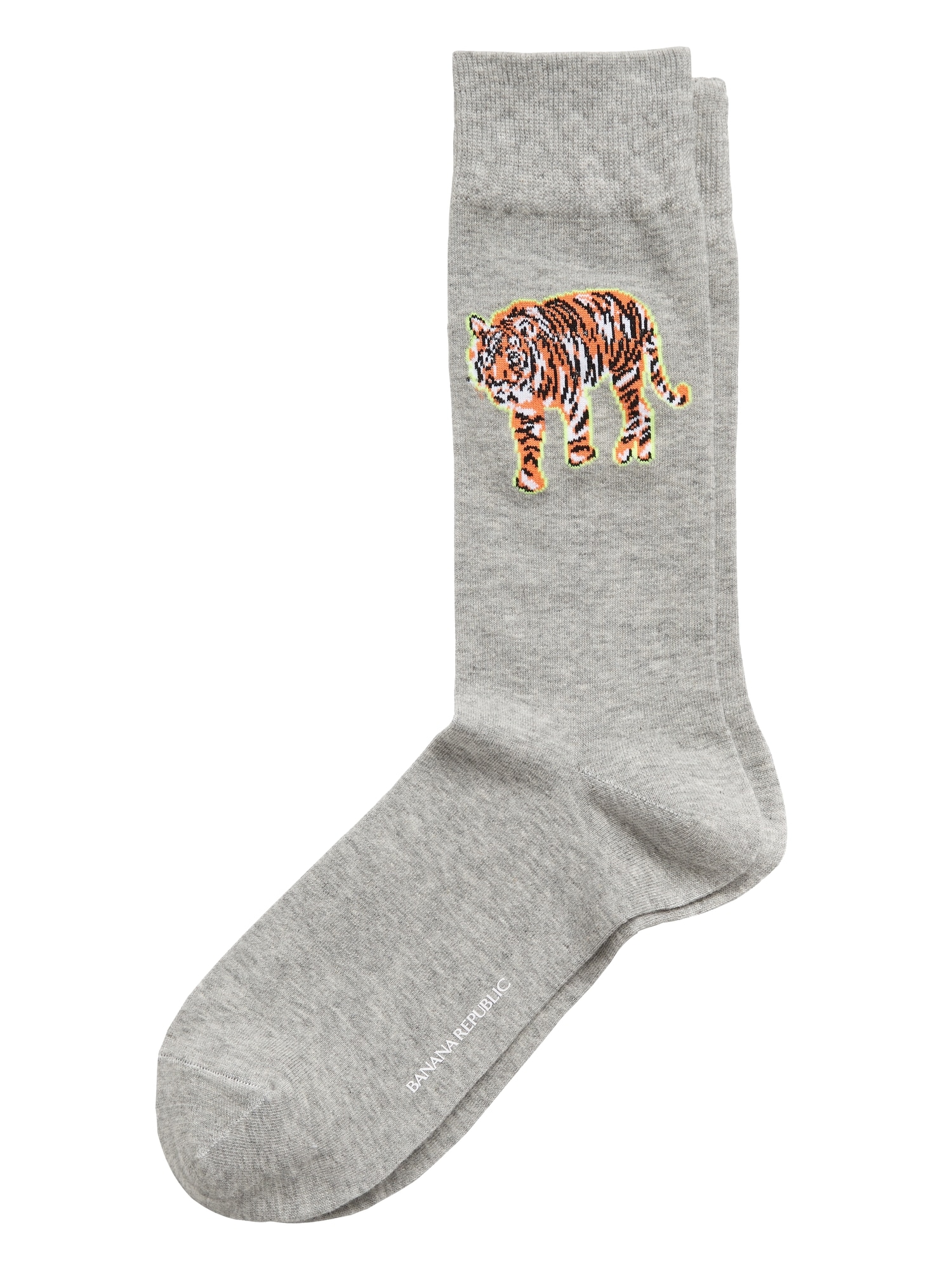 Tiger Emblem Sock