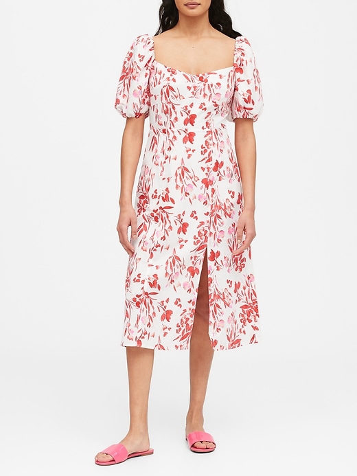banana republic linen cotton dress NWT Banana Republic Kenza Linen Mini Dress Size 14 ($160)