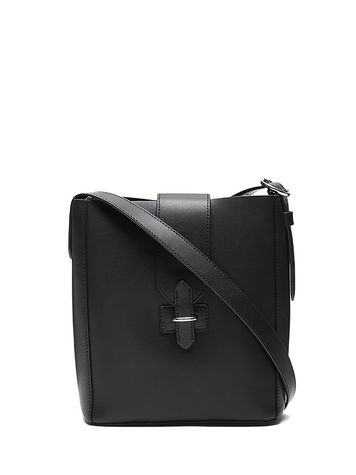 BANANA REPUBLIC レザートート ブラック Leather Oversize Tote | Banana Republic Factory
