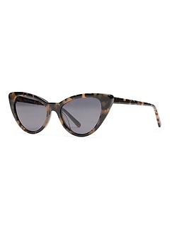 cat eye frame sunglasses