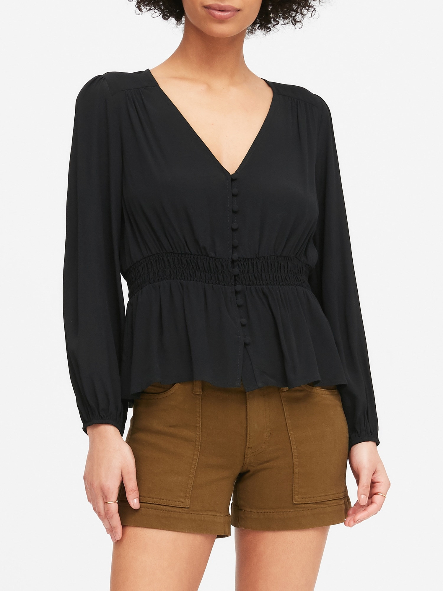 boho peplum top