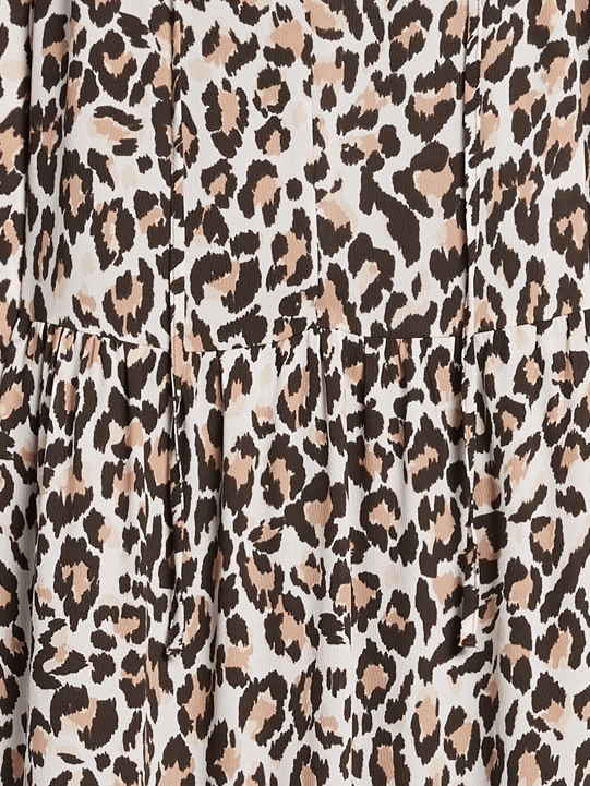 banana republic leopard maxi dress