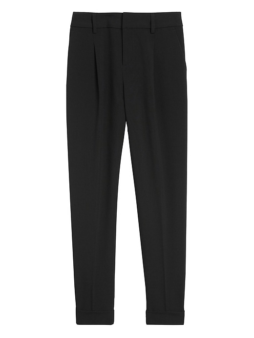Image number 7 showing, High-Rise Tapered Cropped Pant