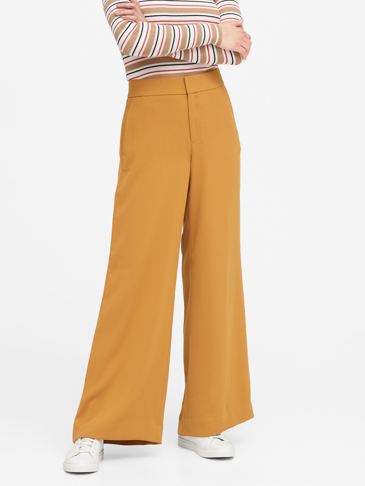 banana republic high waisted pants